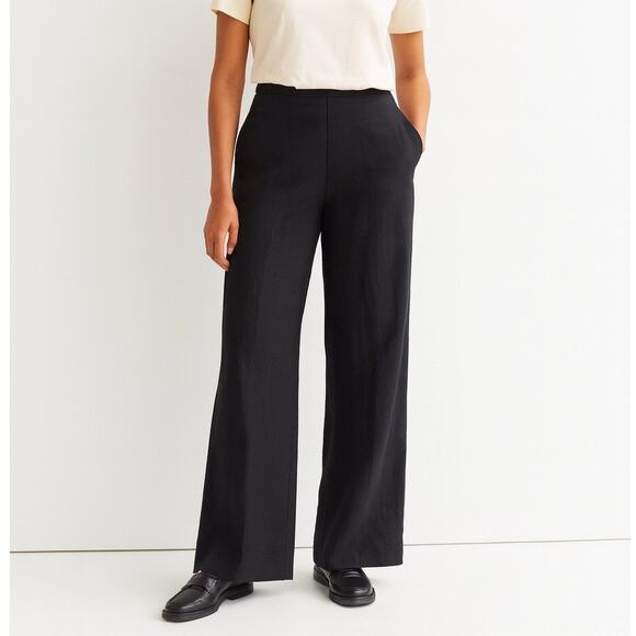 & Other Stories Wide Leg Trousers in Black NWT - Picture 1 of 11